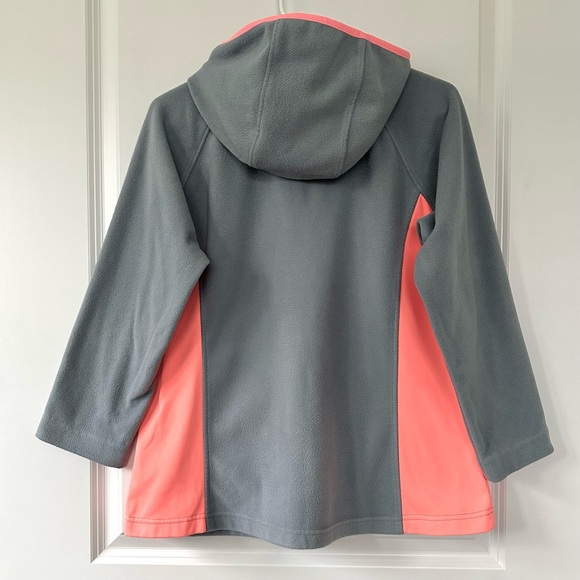 Columbia Hooded Zip Up Fleece Jacket - Picture 10 of 11